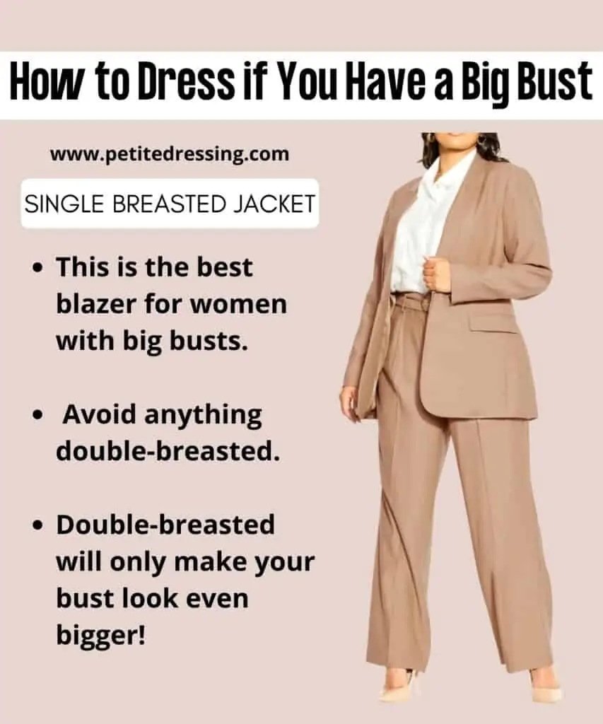 How to Dress if You Have a Big Bust Petite Dressing