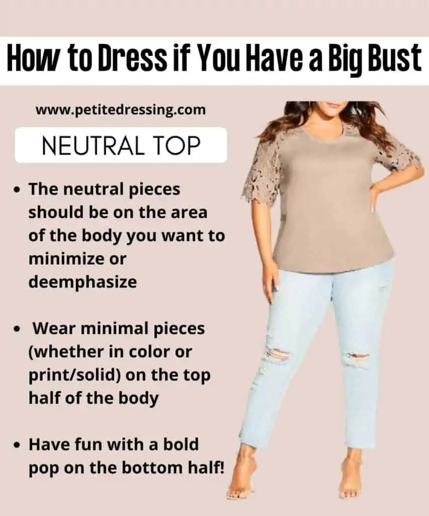 Big Bust Style Hacks : How To Dress A Large Bust 