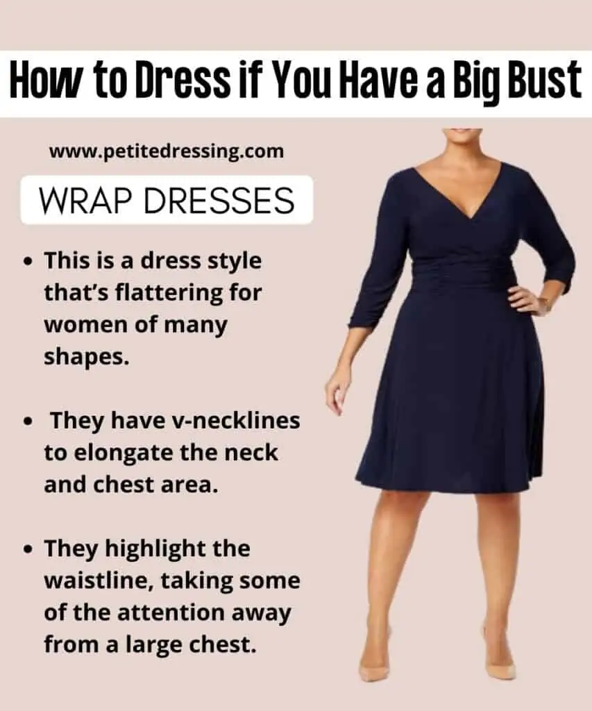 how to dress if you have a big bust