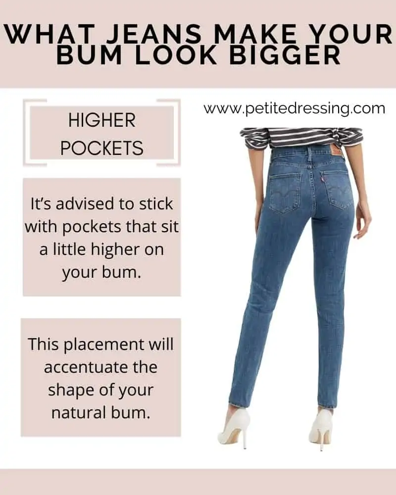 How to make your bum look bigger in jeans // House of Peach