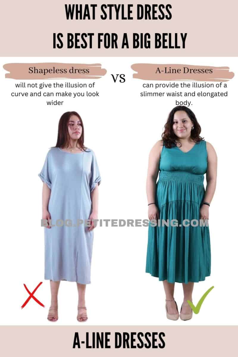 What Style Dress is Best for a Big Belly