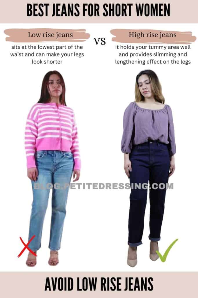 Avoid Low Rise Jeans
