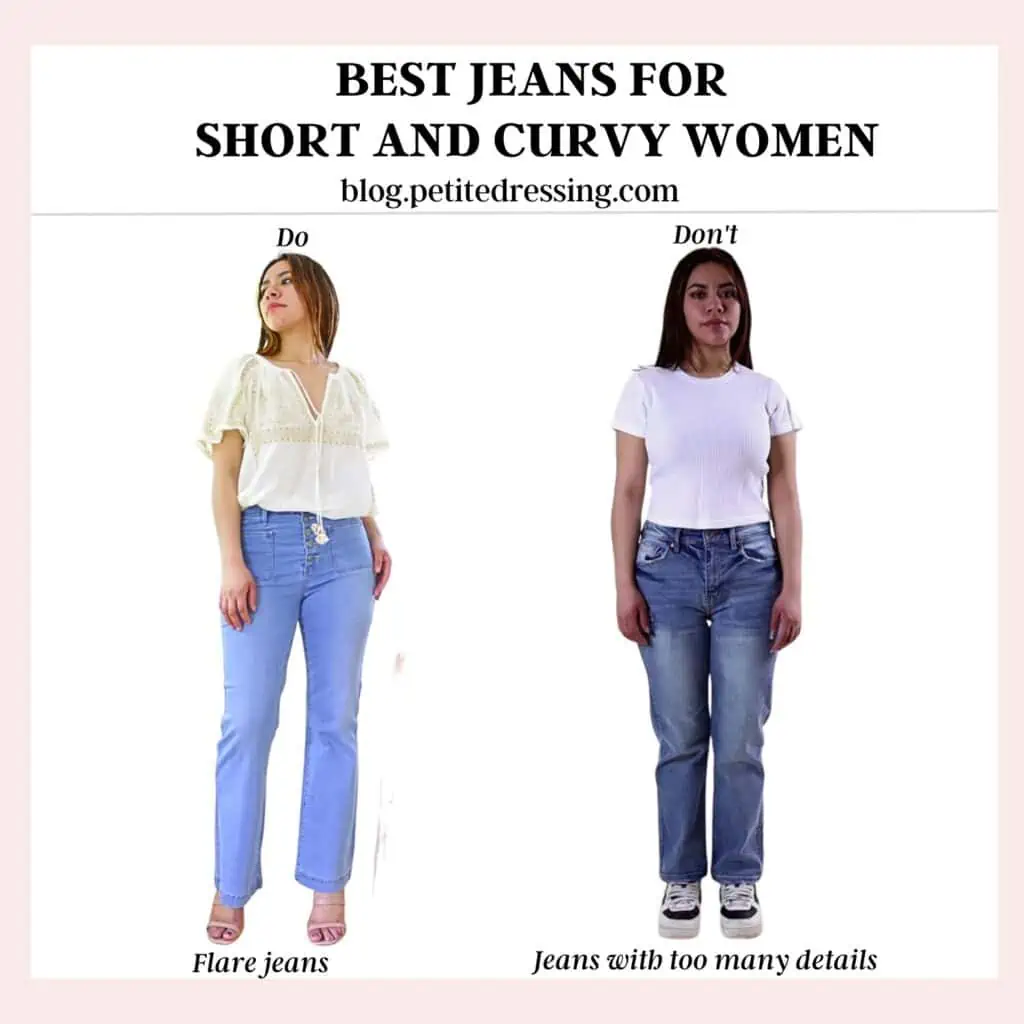 The Jeans Guide for Short and Curvy Women