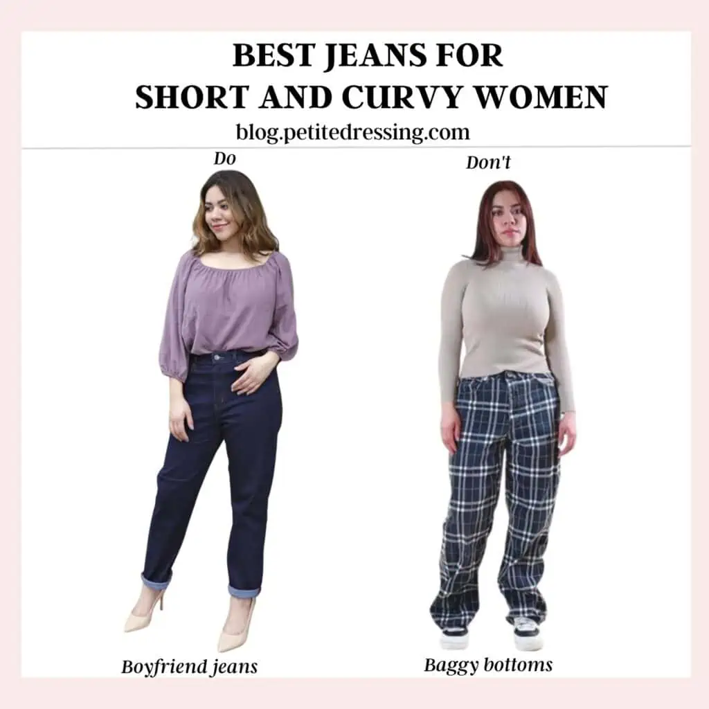 The Jeans Guide for Short and Curvy Women