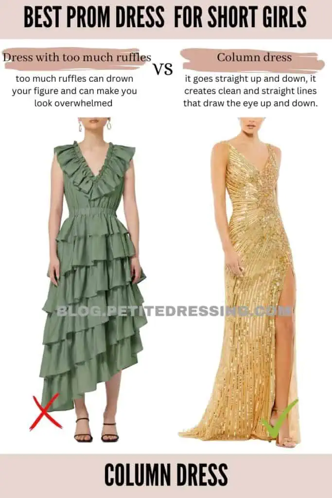 Prom dresses for short hot sale petite