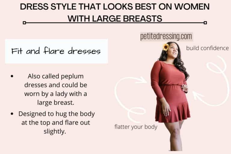 The Complete Dress Guide for Women with Large Breasts