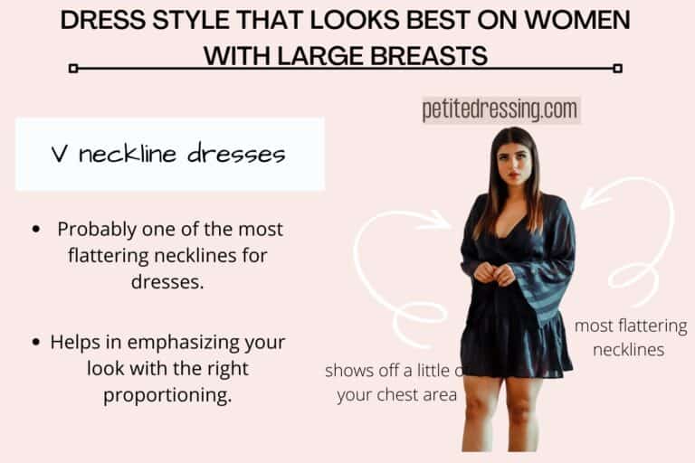 The Complete Dress Guide for Women with Large Breasts