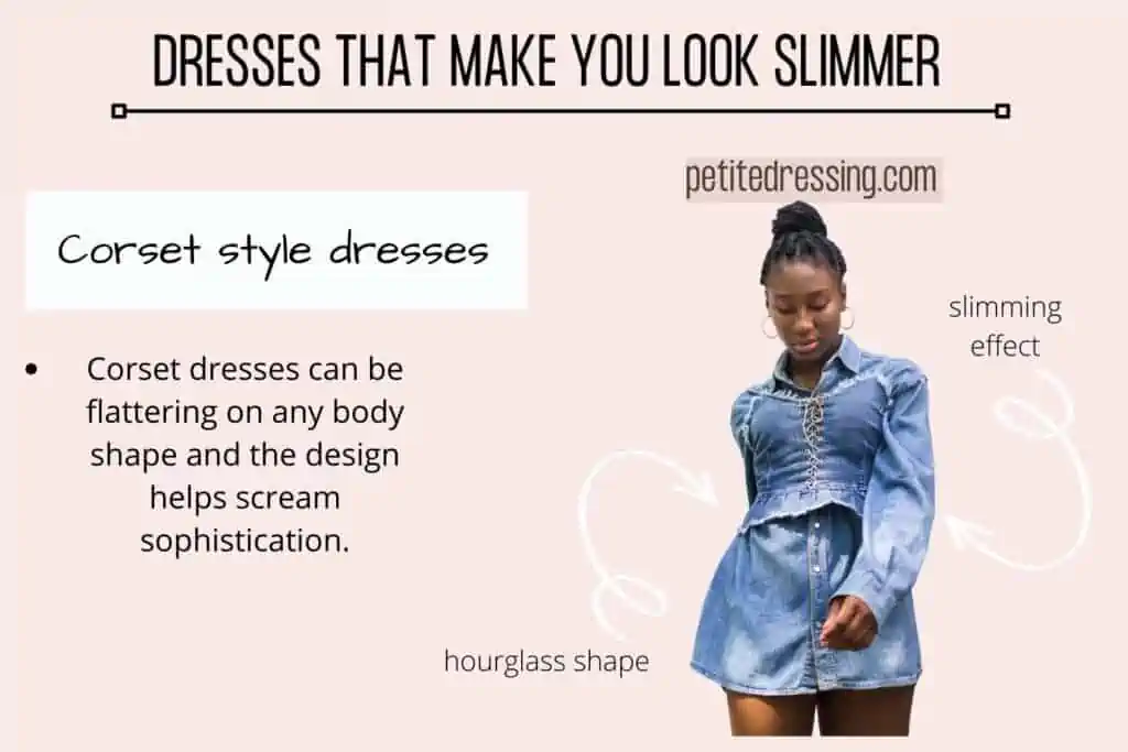 DRESSES THAT MAKE YOU LOOK SLIMMER-Corset style dresses