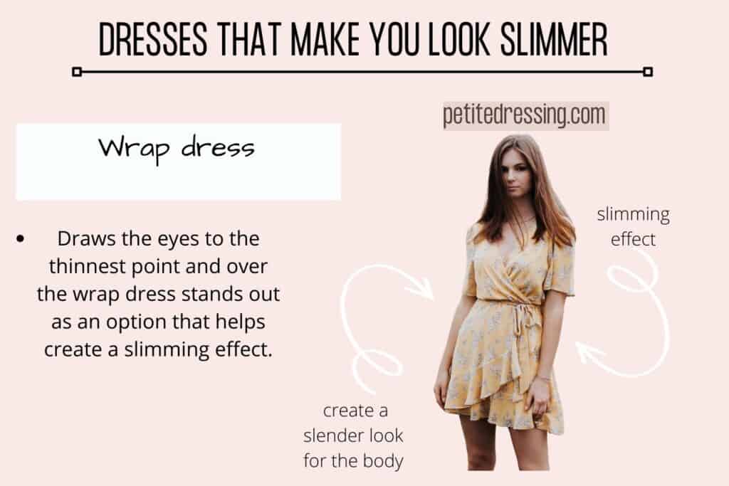 DRESSES THAT MAKE YOU LOOK SLIMMER-wrap dresses