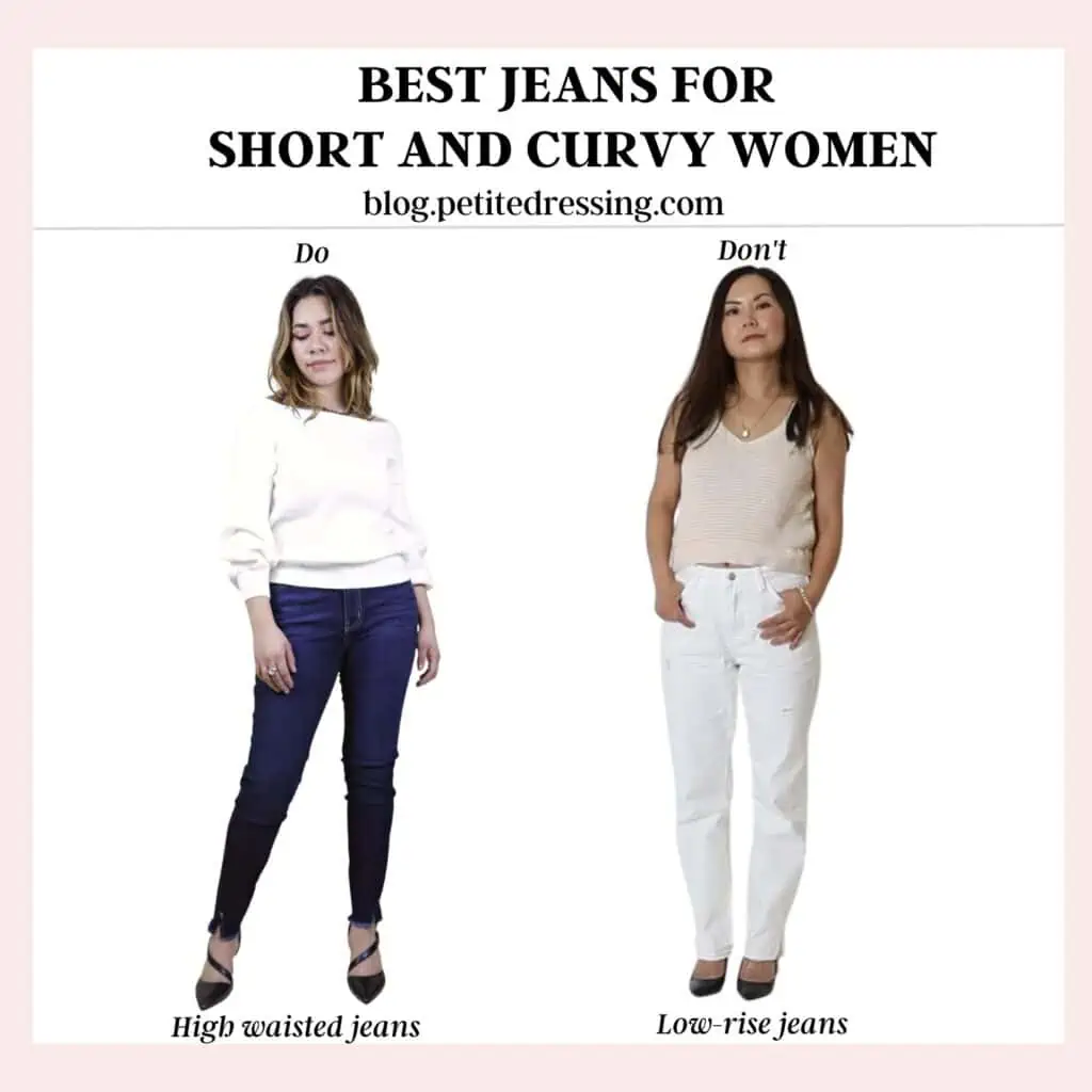 Best Jeans for Petite and Curvy women 