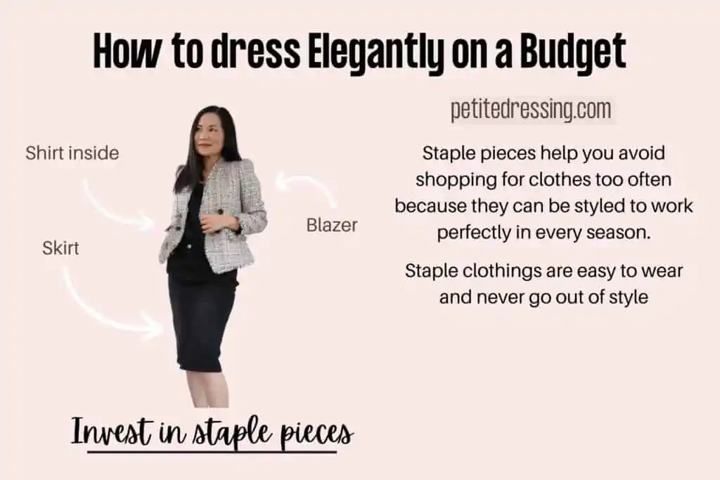 15 Ways to Dress Elegantly on a Budget - Petite Dressing
