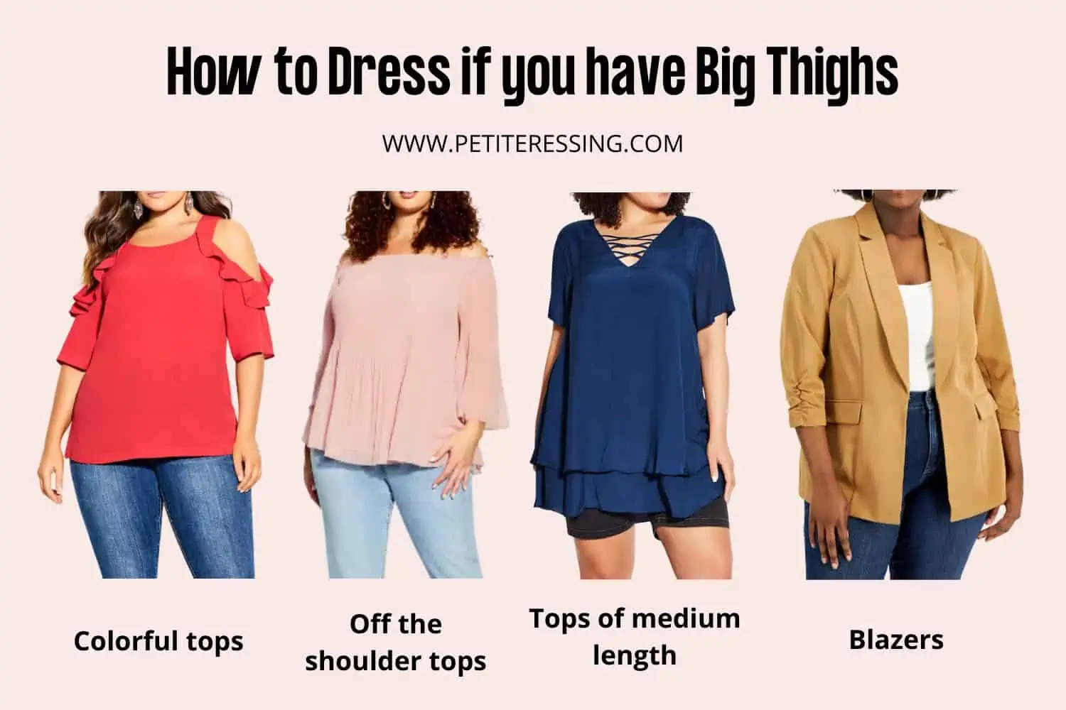 How to Dress if you have Big Thighs (The Complete Guide) - Petite