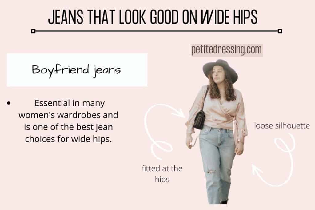 JEANS THAT LOOK GOOD ON WIDE HIPS-Boyfriend jeans