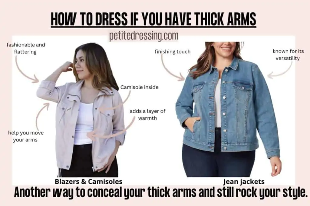 HOW TO DRESS THICK ARMS-LAYERING 2