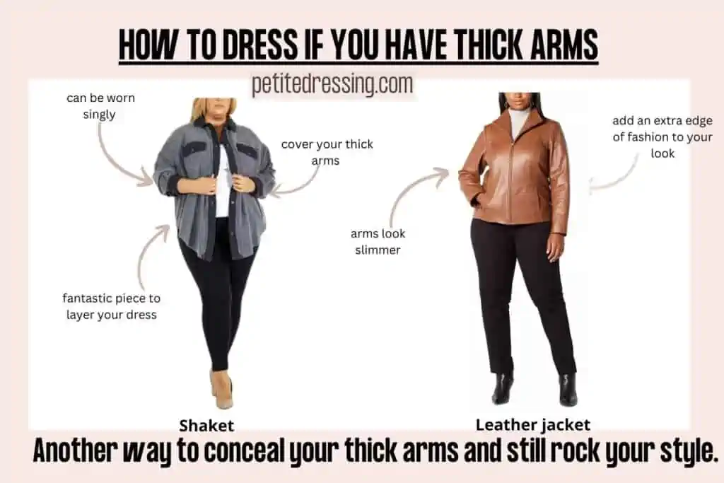 HOW TO DRESS THICK ARMS-LAYERING 3