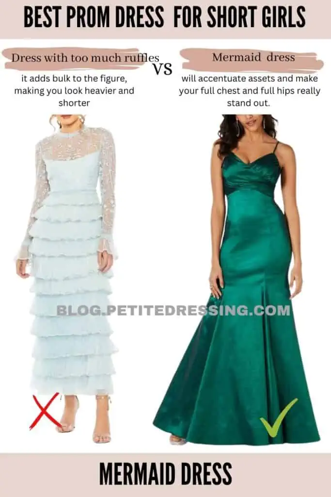 Prom Dresses for Flat Chested Girls and Average Size Bust Girl