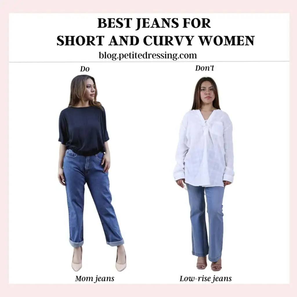 Best Jeans for Petite and Curvy women 