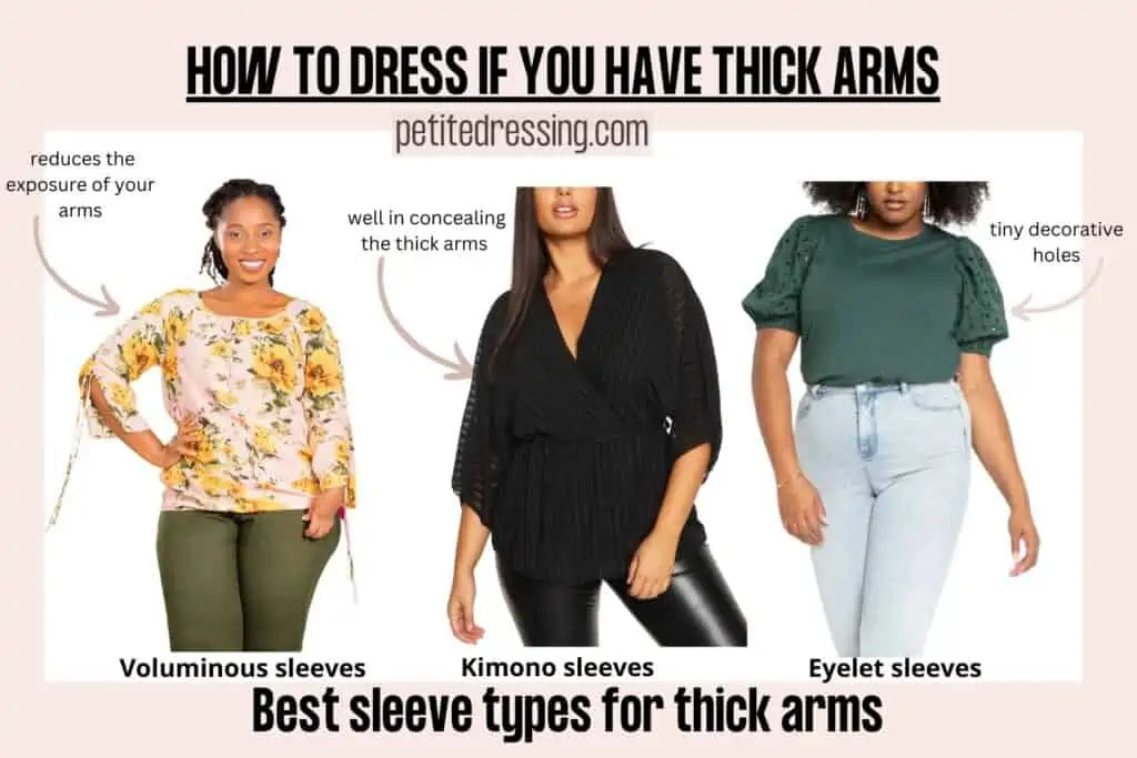 HOW TO DRESS THICK ARMS- SLEEVES 1