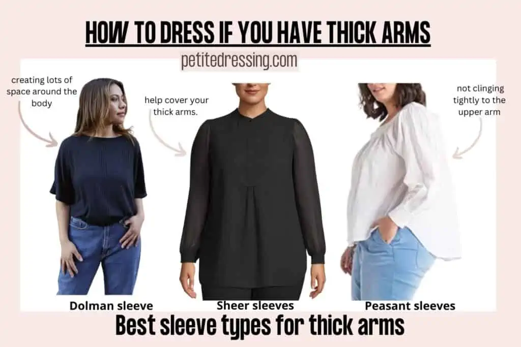 HOW TO DRESS THICK ARMS- SLEEVES 3