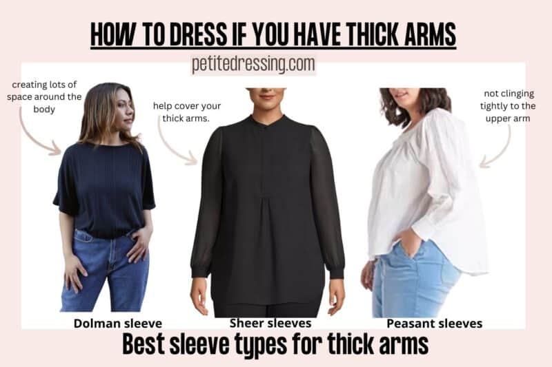 The Complete Styling Guide for Women with Thick Arms