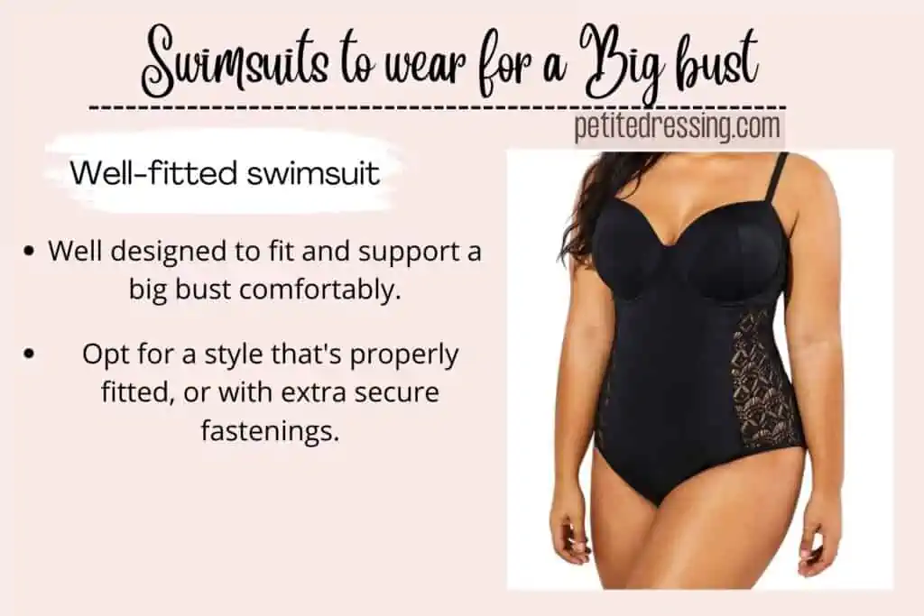 SWIMSUITS TO WEAR FOR A BIG BUST_