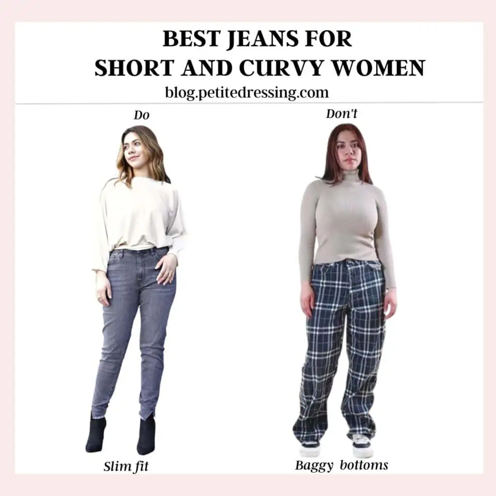 Best jeans for on sale short and curvy girl