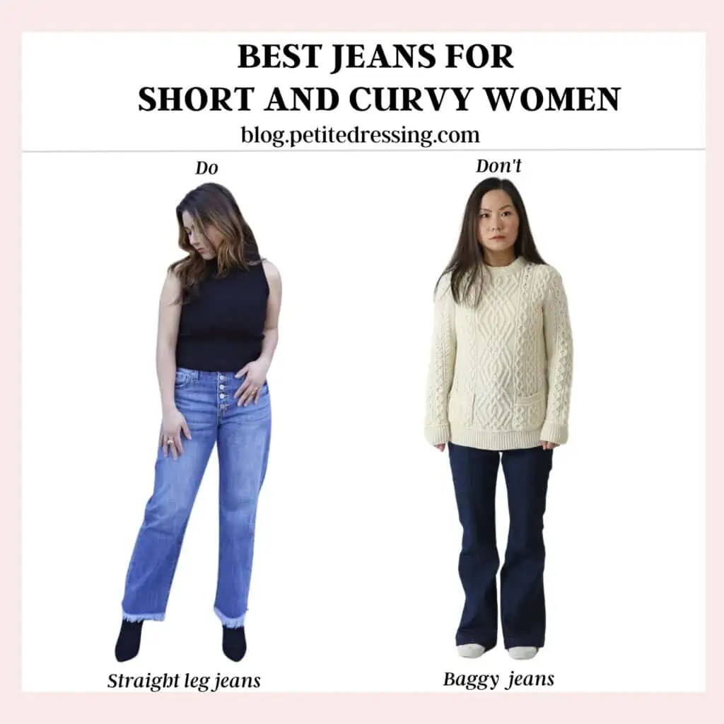 The Jeans Guide for Short and Curvy Women