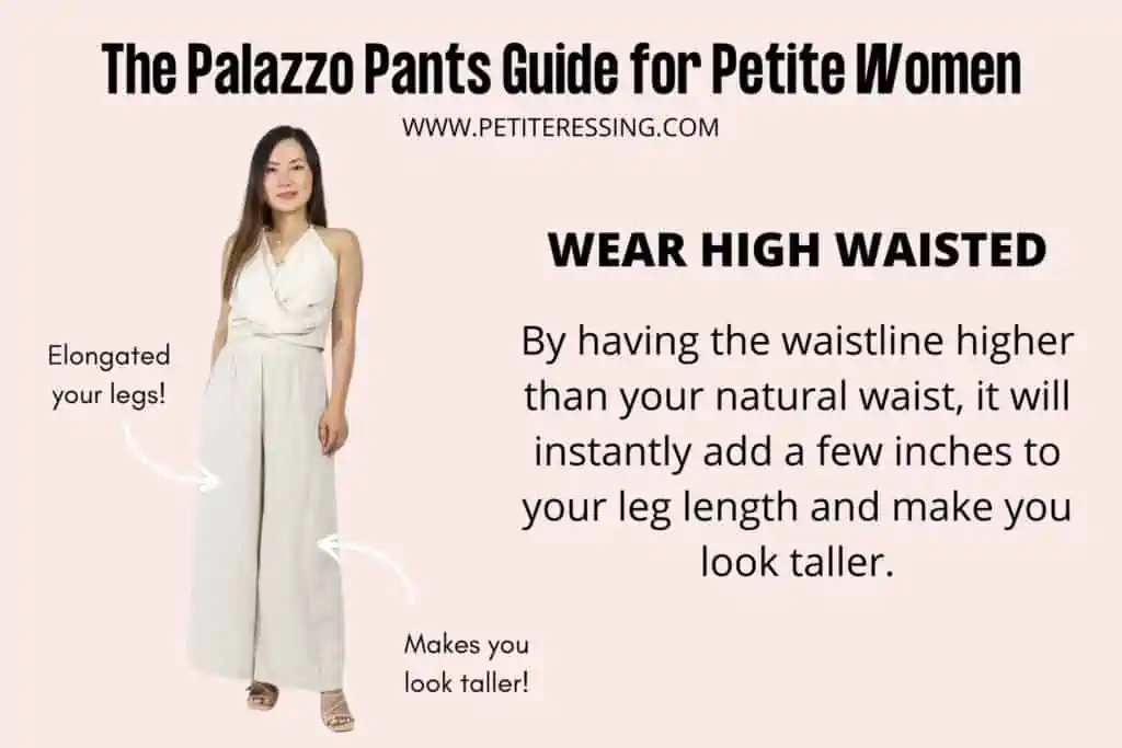 Petite Chiffon Palazzo Pants