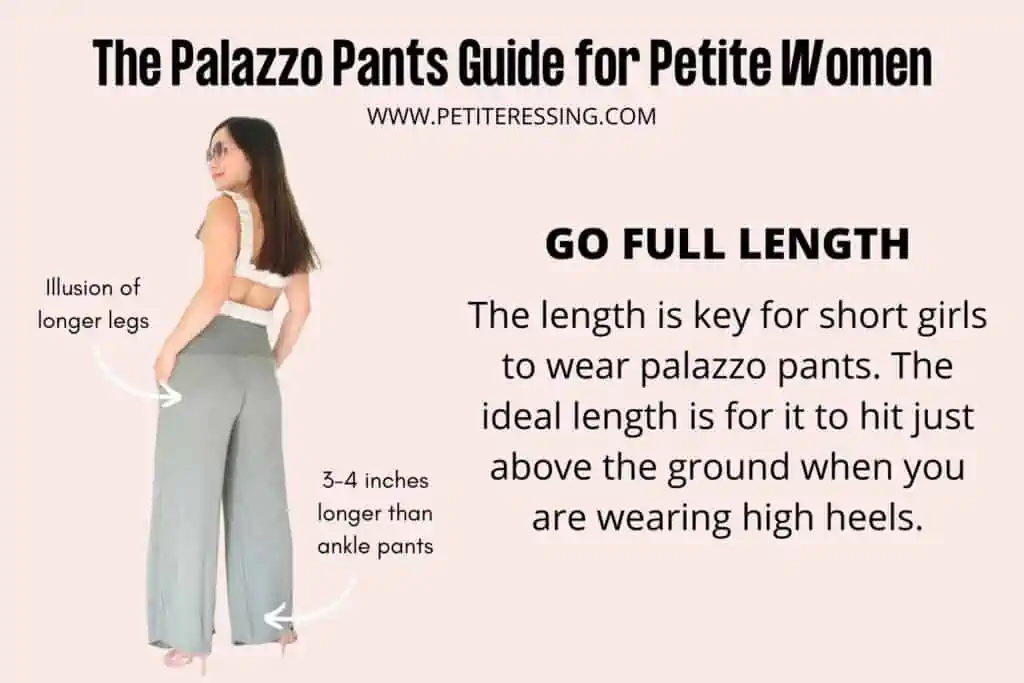 The Palazzo Pants Guide for Petite Women - Petite Dressing  Plazzo pants  outfit, Petite palazzo pants, Palazzo pants outfit