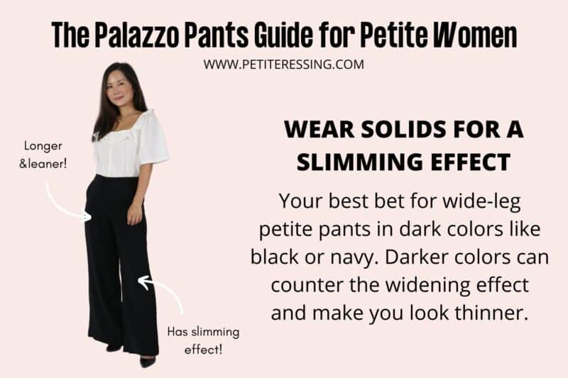 A Short Girl's Guide to How to Wear Petite Palazzo Pants
