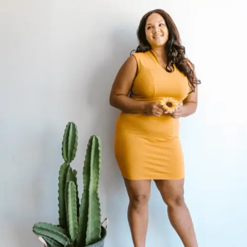 WHAT DRESSES LOOK BEST ON CURVY WOMEN-Body con dress