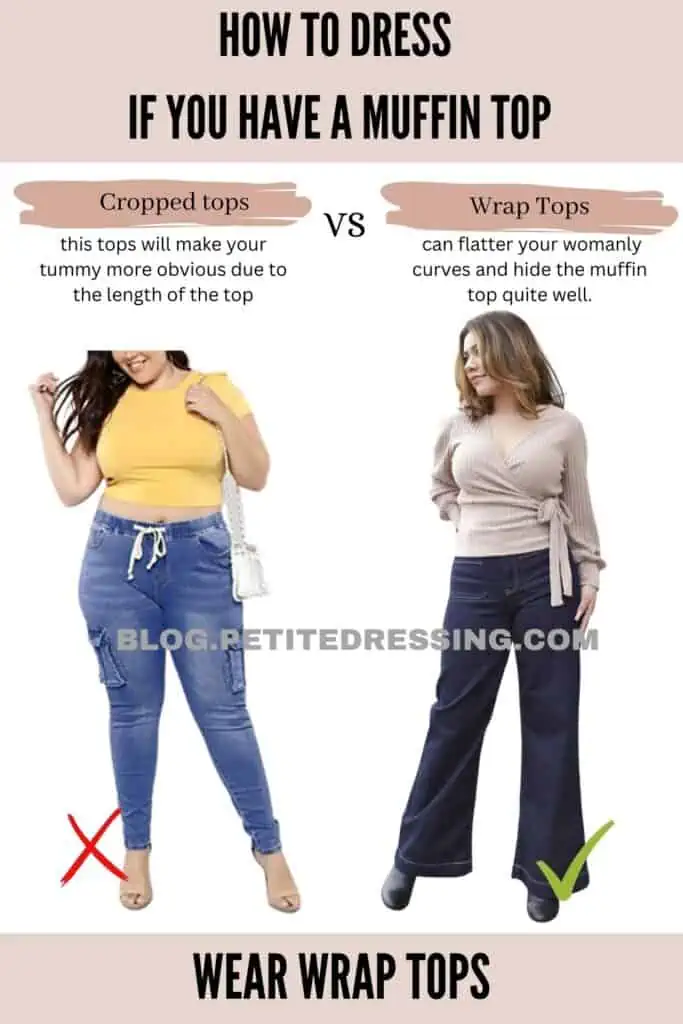 How to Dress if You Have a Muffin Top - Petite Dressing