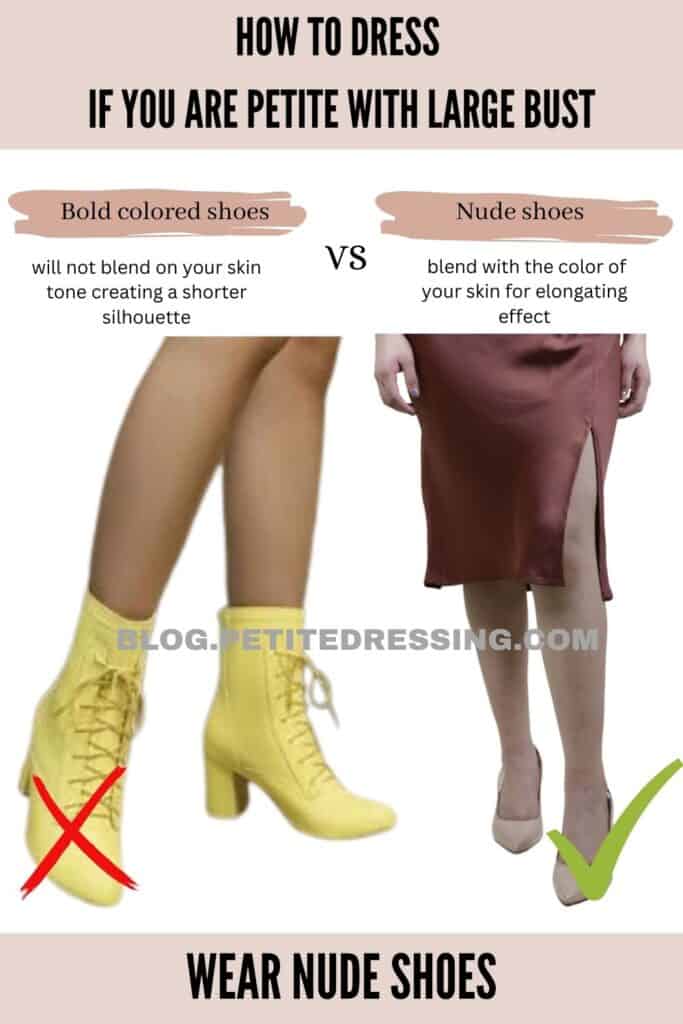 Wear nude shoes