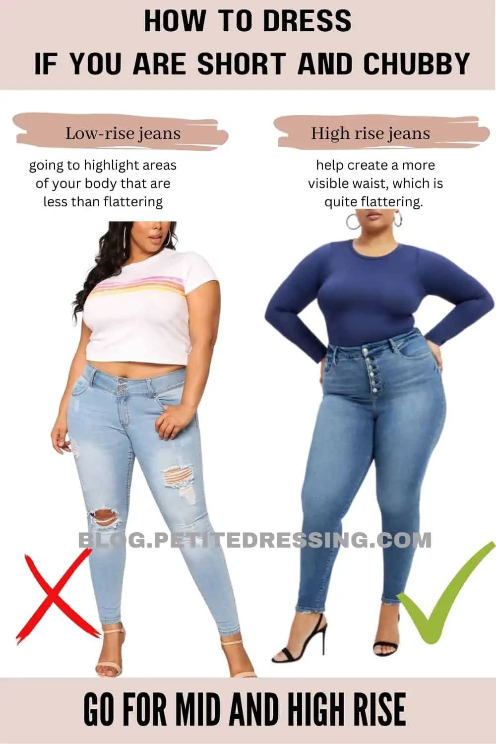 10 Best Ways To Dress If You Are Short And Chubby
