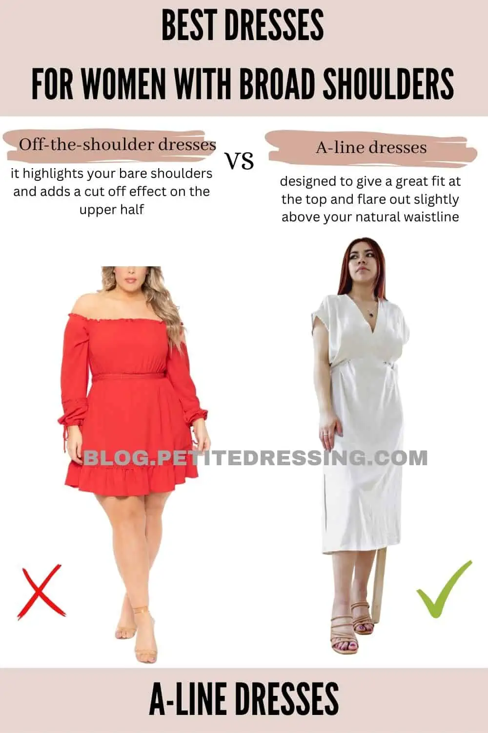 8 Ways to Dress Broad Shoulders and Small Bust - Easy to Follow Tips!