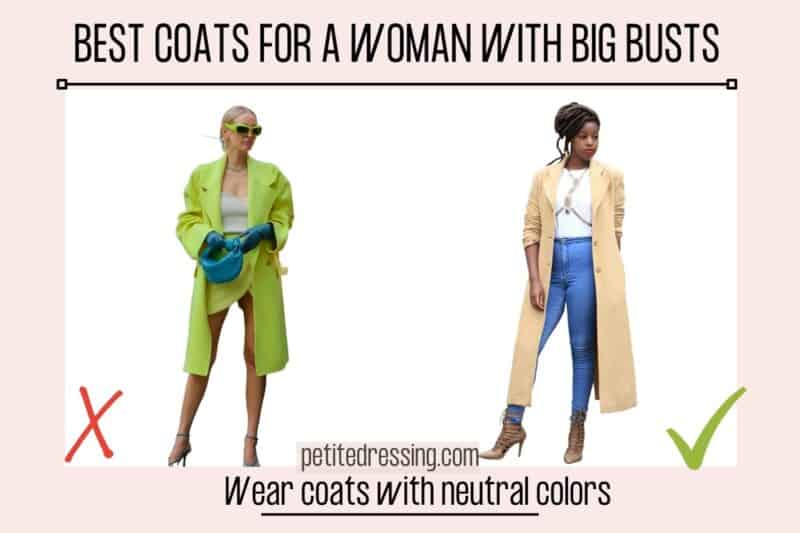 The Coat Guide for Women with Big Breasts