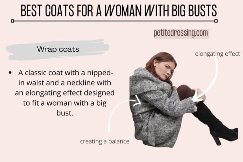 The Coat Guide for Women with Big Breasts