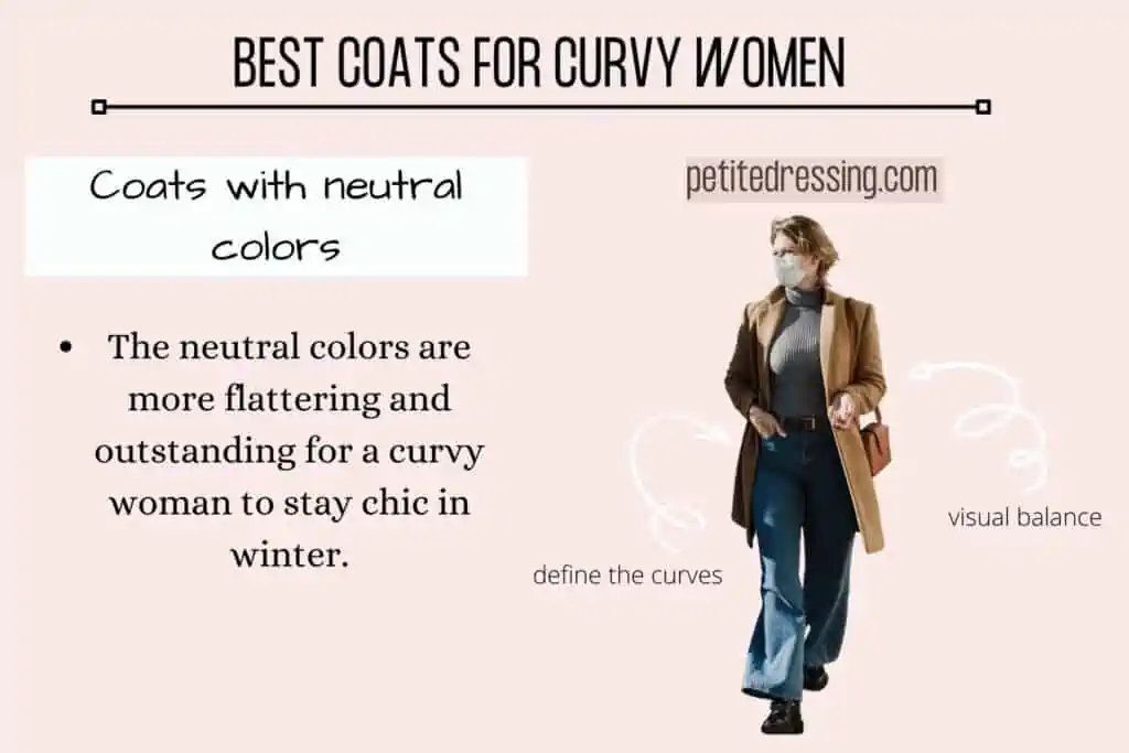 BEST COATS FOR CURVY WOMEN-Coats with neutral colors