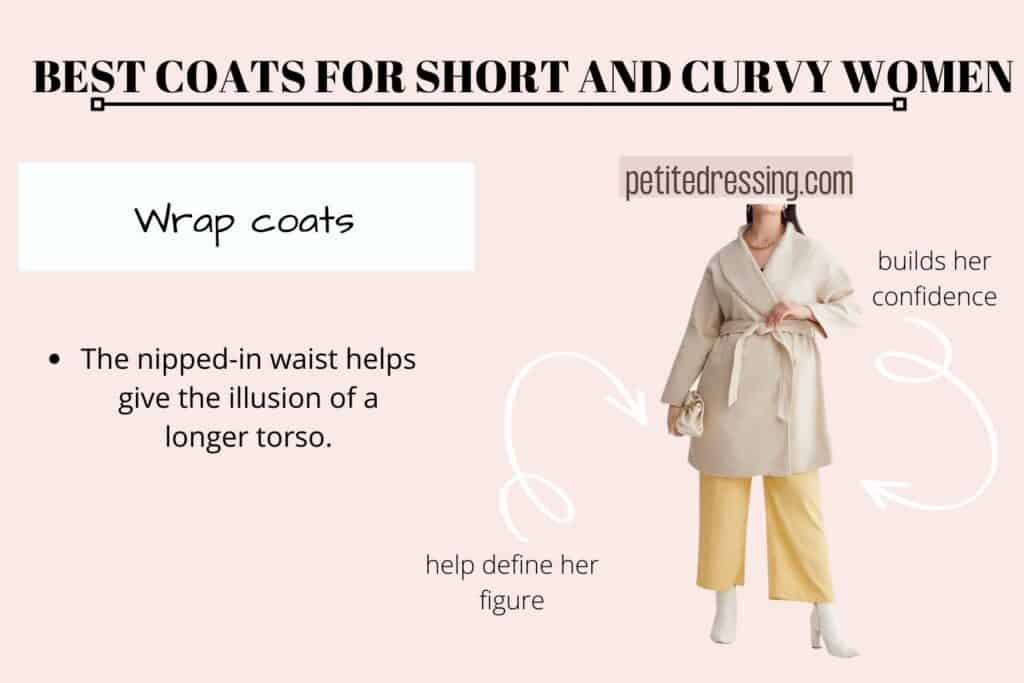 BEST COATS FOR SHORT AND CURVY WOMEN-Wrap coats (1)