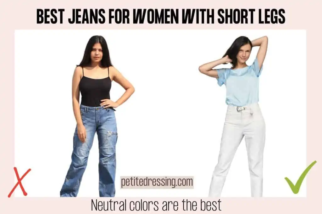 BEST JEANS FOR WOMEN WITH SHORT LEGS-Neutral colors are the best (1)