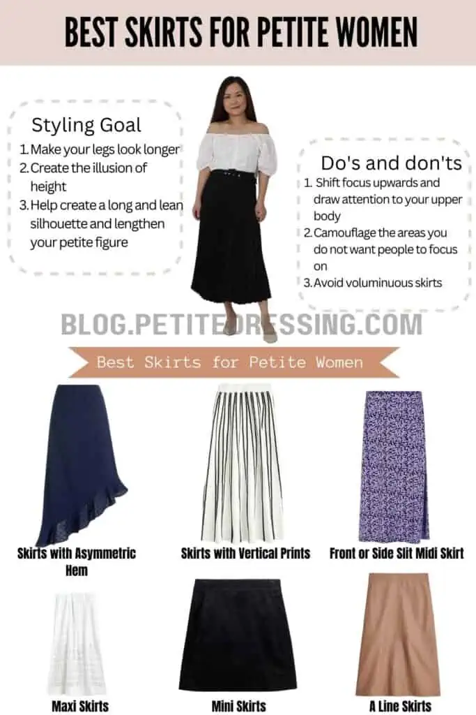 Best Skirts for Petite Women