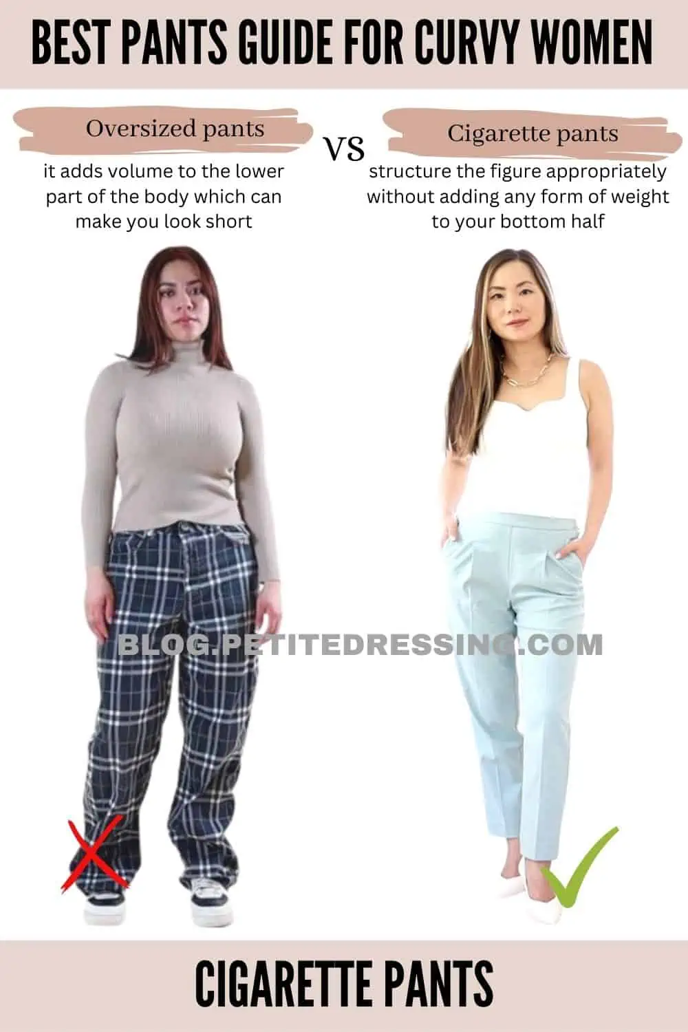 Which type of jeans is best for curvy figure? Let's find out the pair that  will look flattering on your body!
