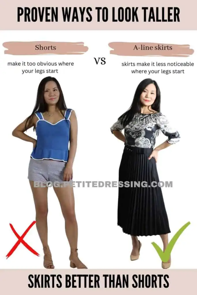 Skirts Better than Shorts