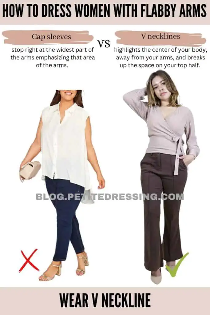 The Complete Styling Guide for Women with Flabby Arms - Petite Dressing