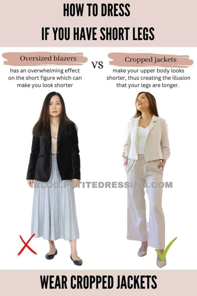 Wear cropped jackets