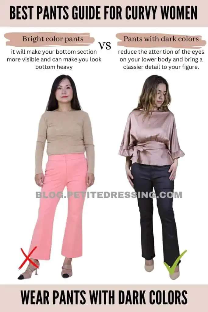 Pants for outlet curves