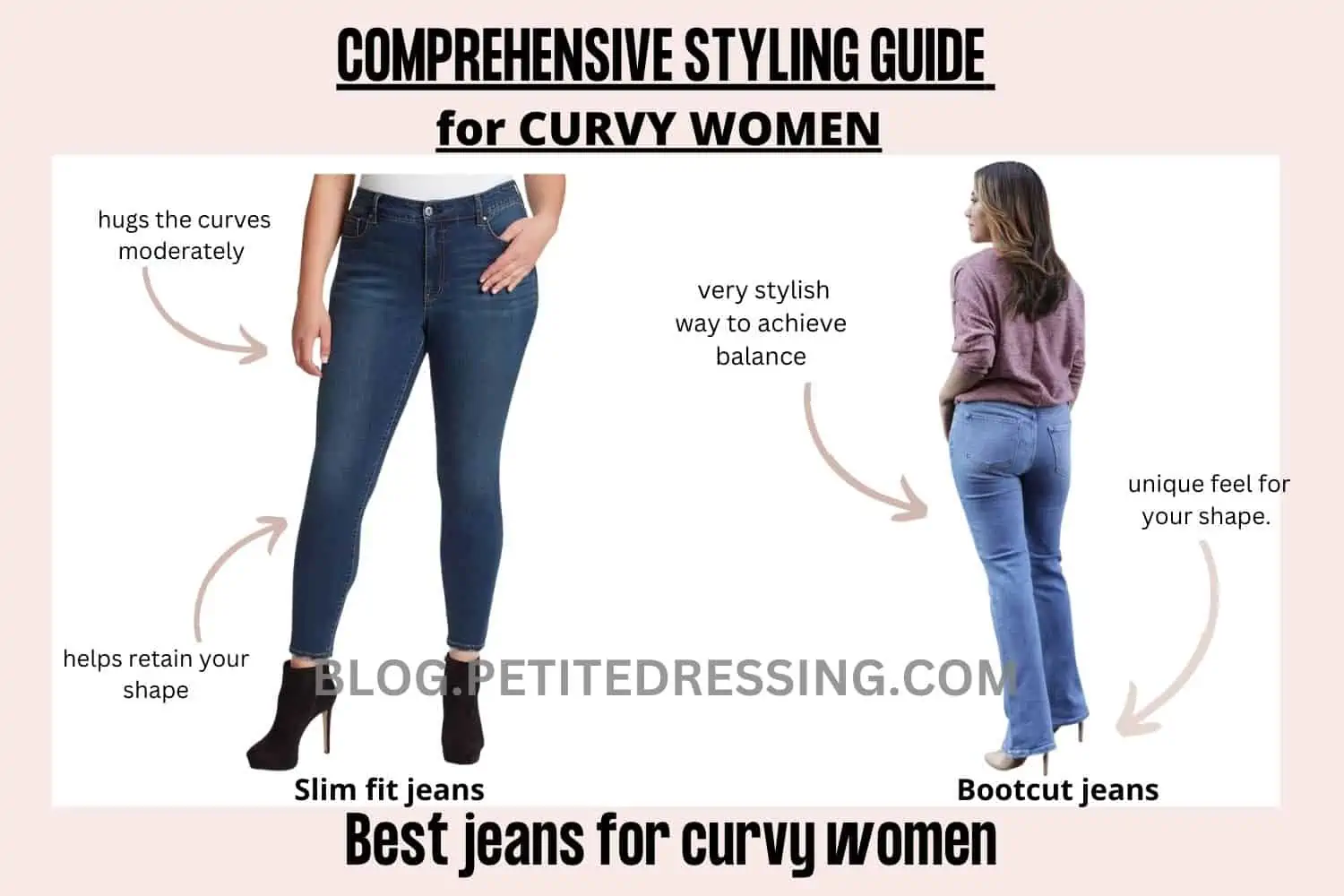 How to shop for jeans for curvy women, according to stylists