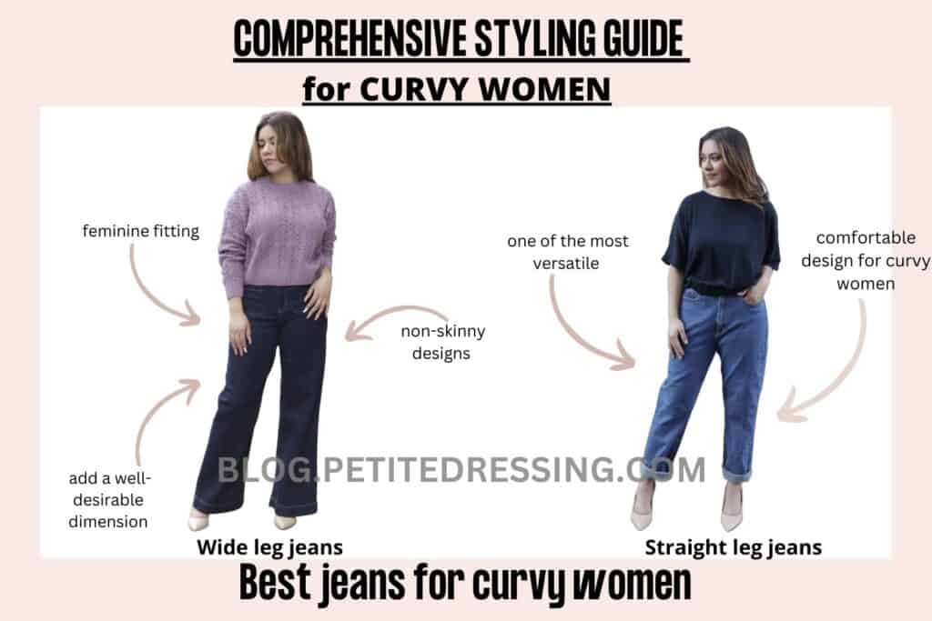 COMPREHENSIVE STYLING GUIDE FOR CURVY WOMEN-JEANS 2