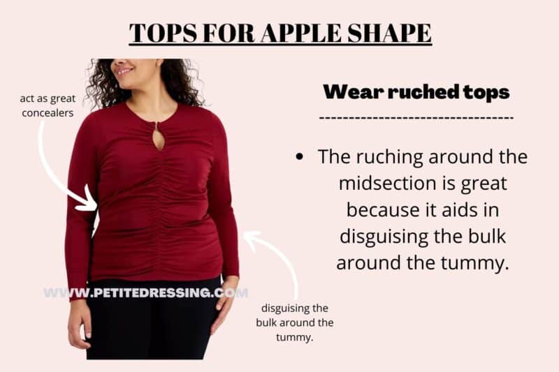 The Complete Guide for Tops for Apple Body Shape