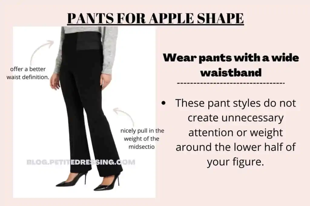 Best pants hotsell for apple shape